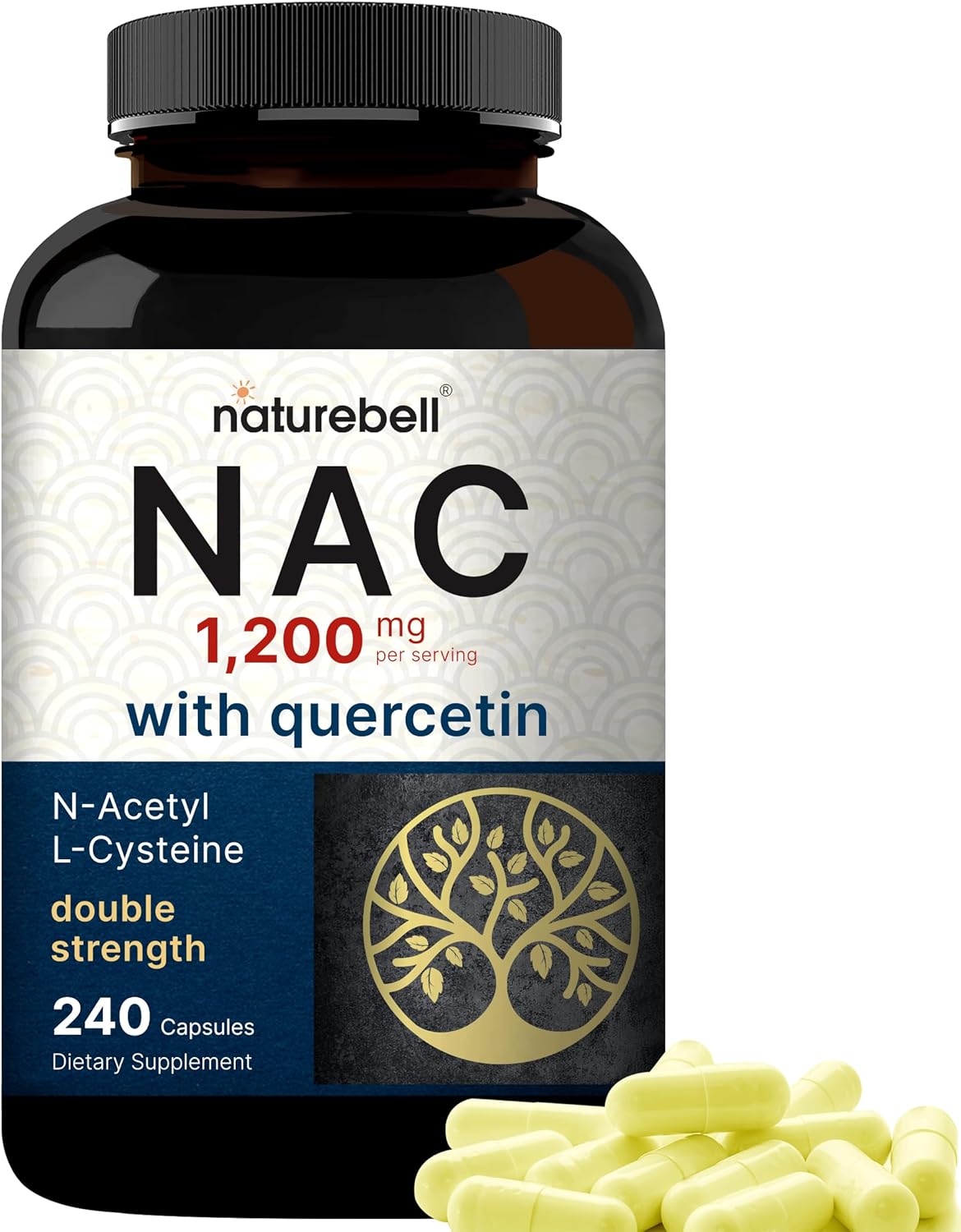 NatureBell NAC - 1,200mg - 240 Capsules