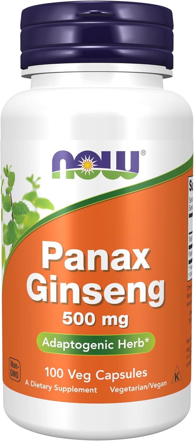 NOW Panax Ginseng Extract - 100 Capsules