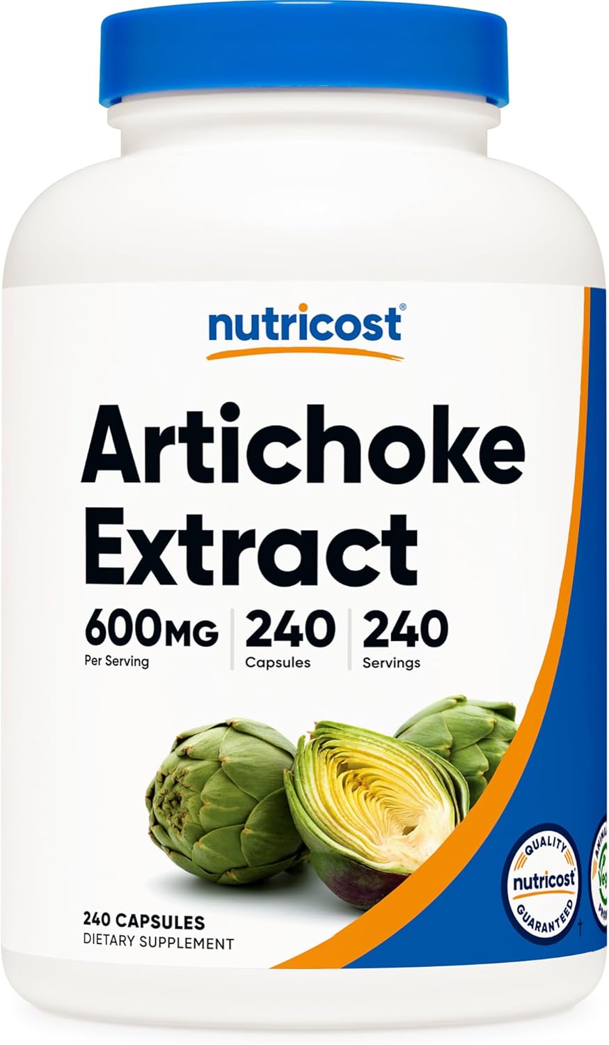 Nutricost Artichoke Extract - 600mg - 240 Capsules