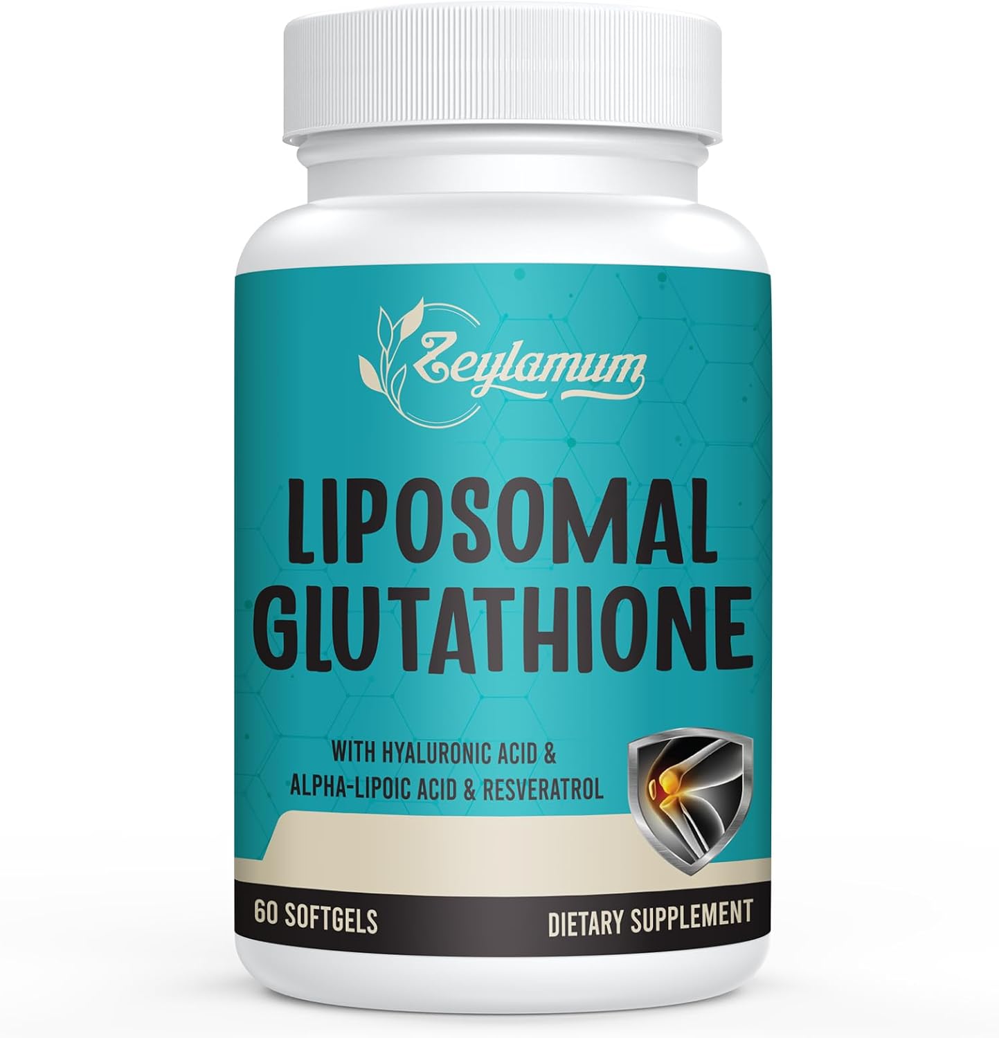 Zeylamum Liposomal Glutathione - 2,400mg - 60 Softgels