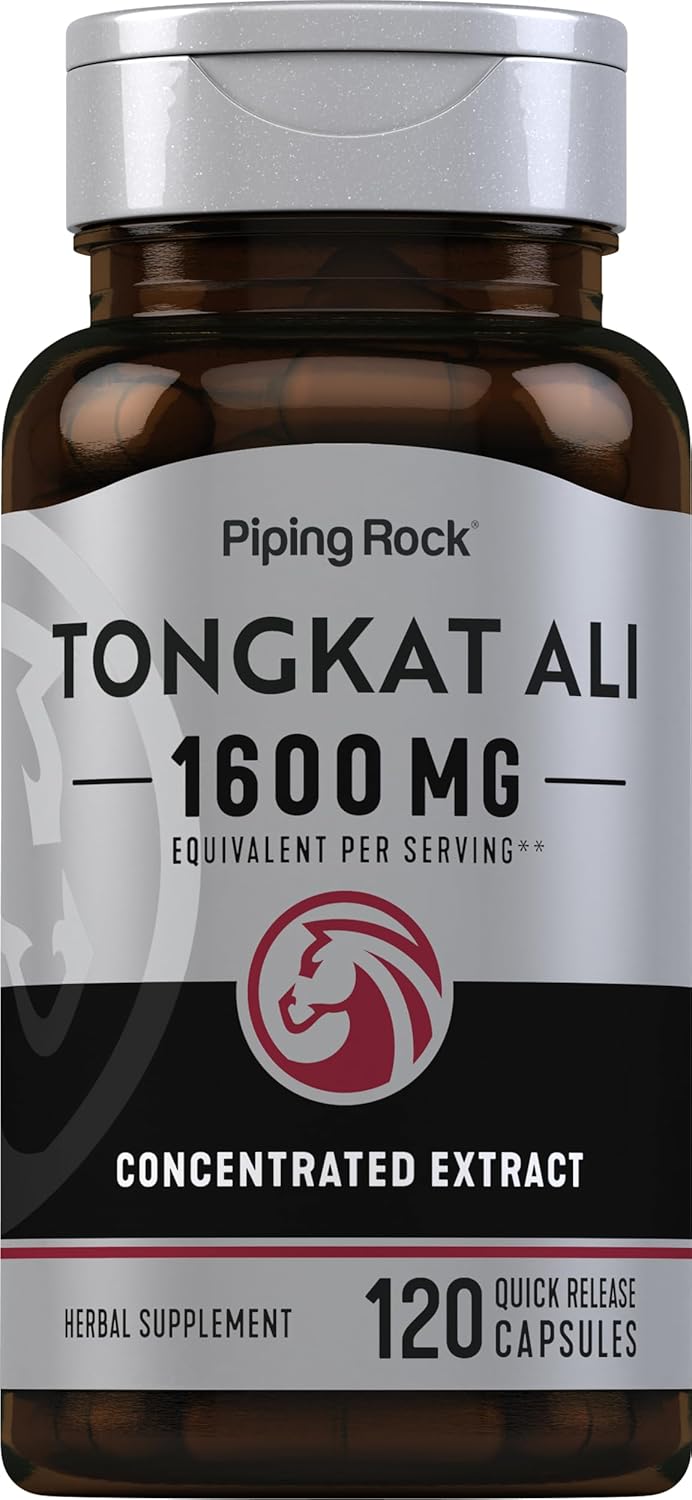 Piping Rock Tongkat Ali - 1,600mg - 120 Capsules
