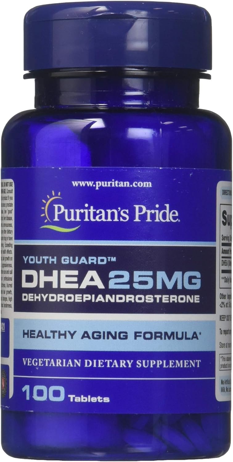 Puritan's Pride DHEA - 25mg - 100 Tablets