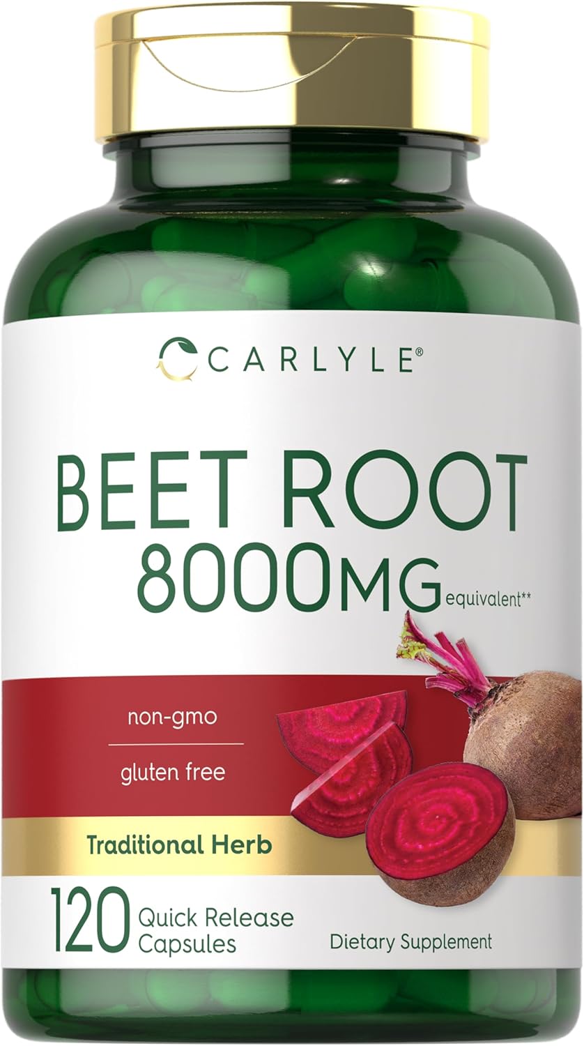 Carlyle Beet Root - 8000mg - 120 Quick Release Capsules