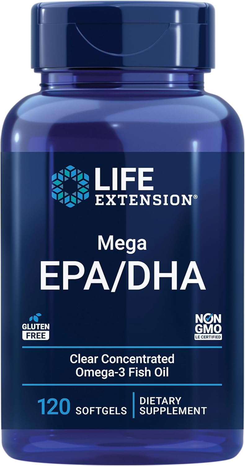 Life Extension Mega EPA/DHA - 120 Softgels
