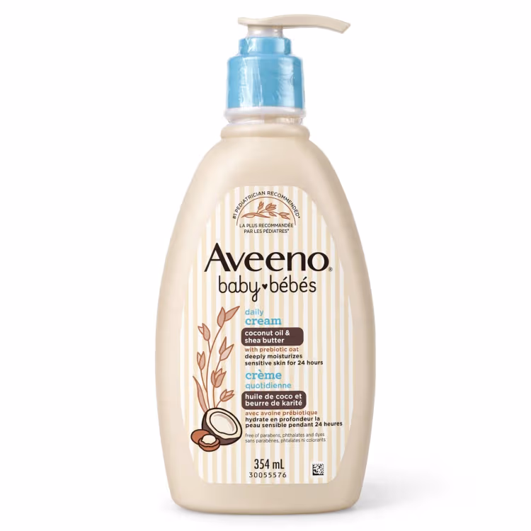 Aveeno Baby Daily Cream (Coconut Oil & Shea Butter) - 354 mL