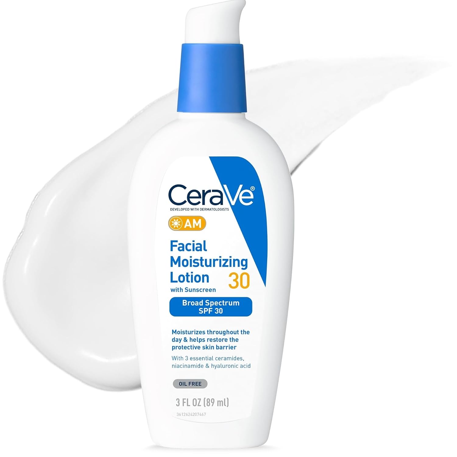 CeraVe AM Facial Moisturizing Lotion (SPF 30) - 89 mL