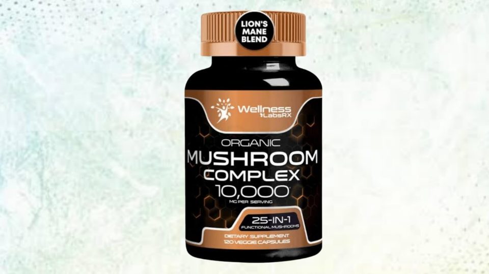 Wellness LabsRX Mushroom Comoplex-10000mg,120 capsule