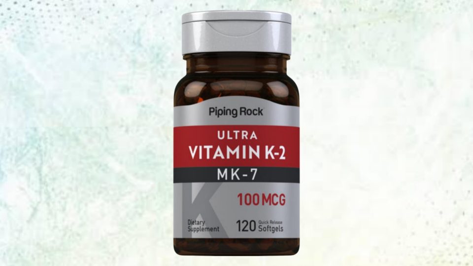Piping Rock  Ultra  Vitamin K-2 ,mk-7-100mcg,120softgels