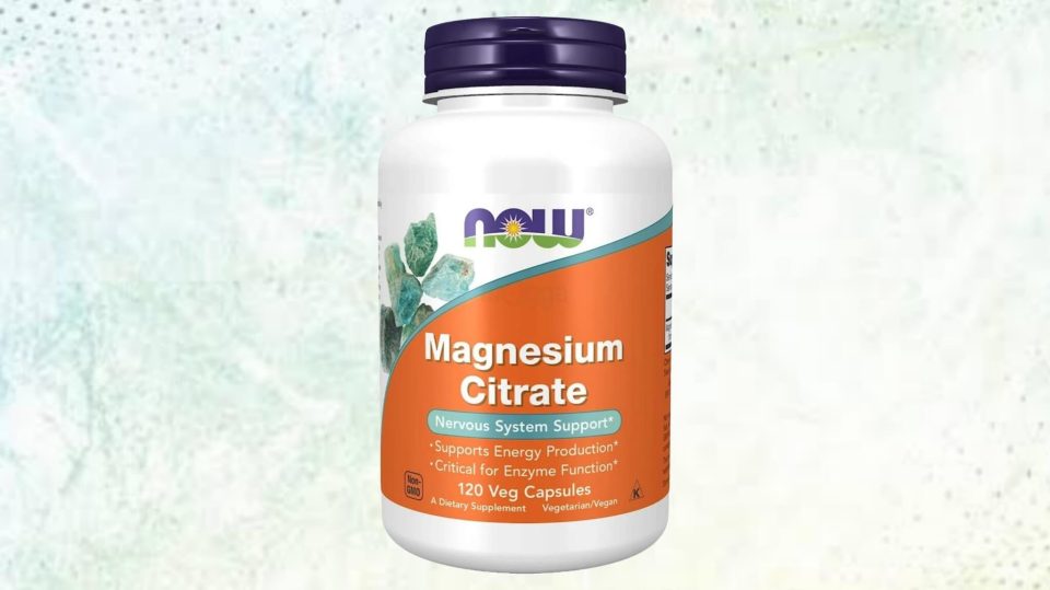 NOW Magnesium Citrate-120 veg
