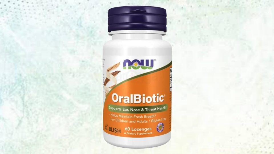 NOW OralBiotic-60 Lozenges