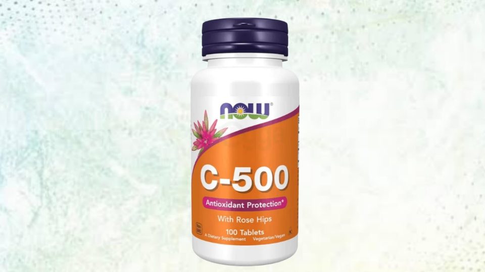 NOW C-500 with Rose Hips-100 Tablets