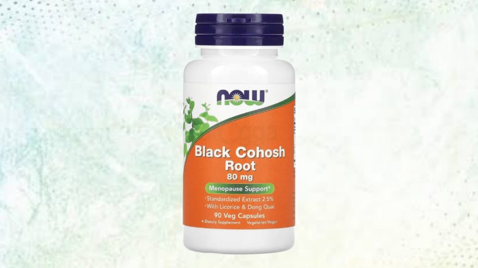 NOW Black Cohosh Root-80 mg 90 Veg Capsules
