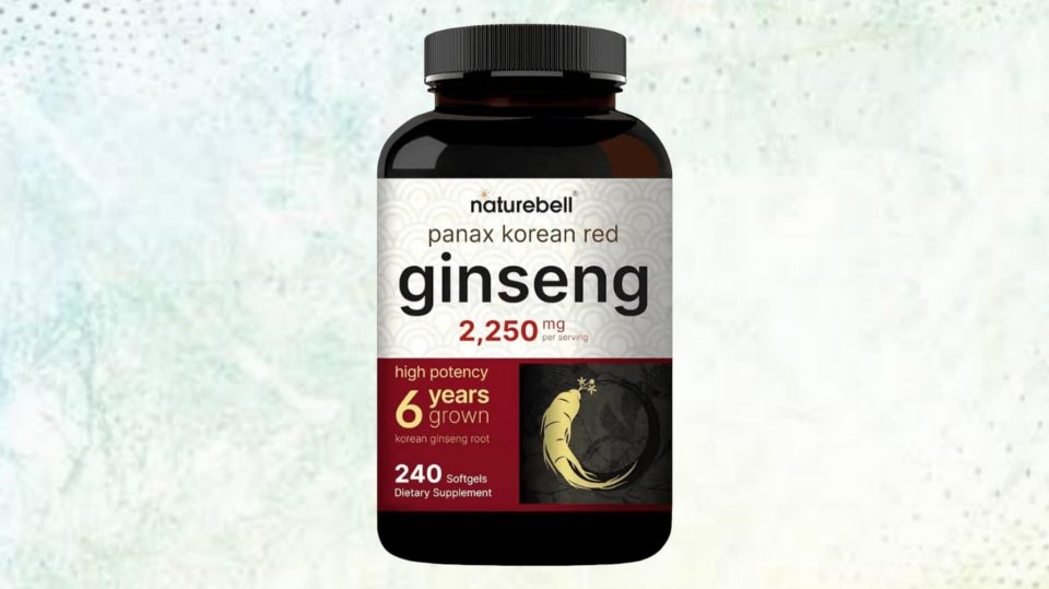 NatureBell Ginseng -2250mg,240 softgels