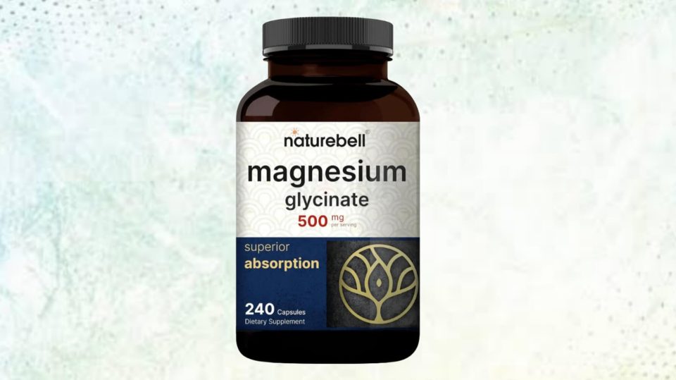 NatureBell Magnesium Glysinate-500mg,240capsule