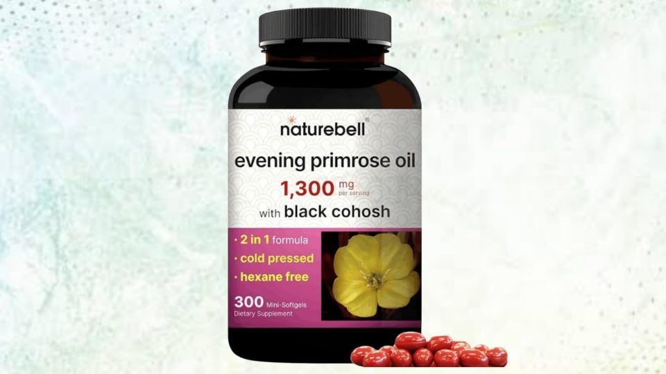 NatureBell Eveninng Primerose oil-1300mg,300capsule