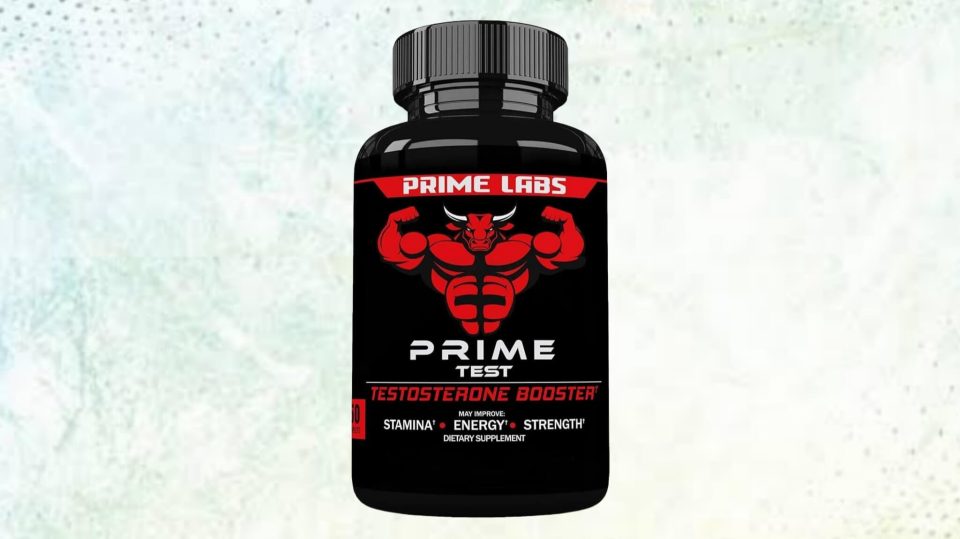 Prime Labs Men's Testosterone Booster - Enhance Energy, Strength, Stamina, Muscle Growth - 60 Caplets