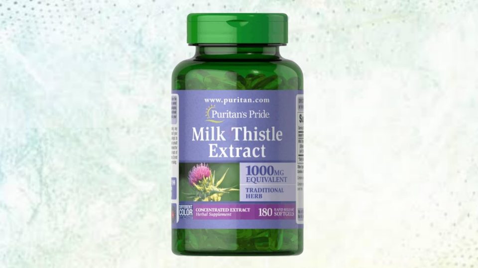 Puritans Pride  Milk thistle extract-1000mg,180softgel