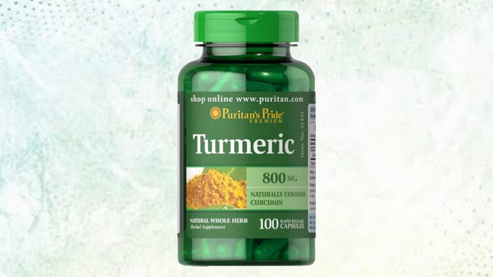 Puritans Pride  Turmeric -800 Mg 100 Capsule