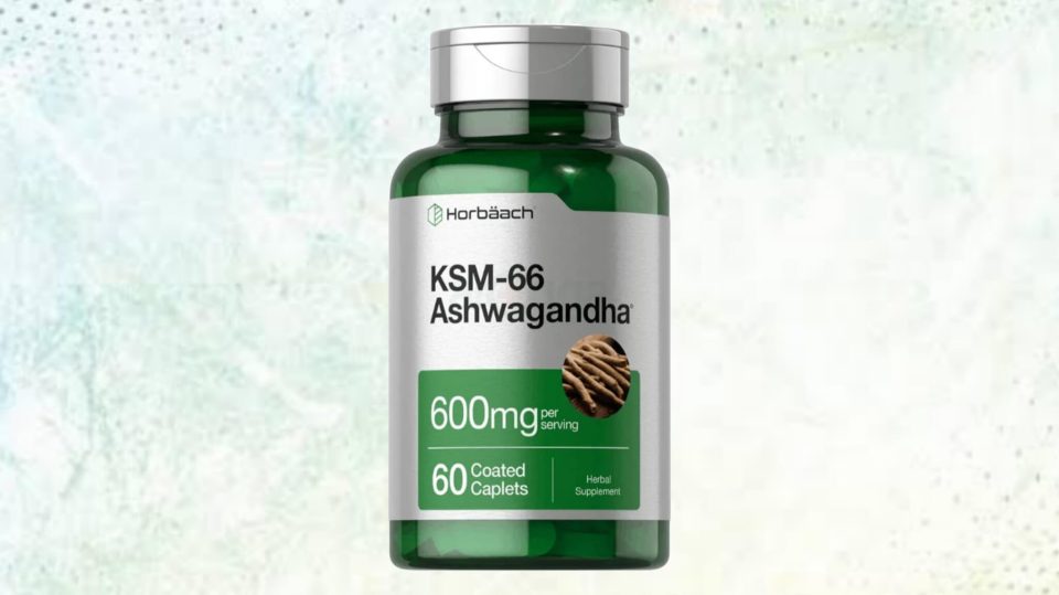 Horbaach KSM-66 Ashwagandha-600 Mg 60 Coated Caos